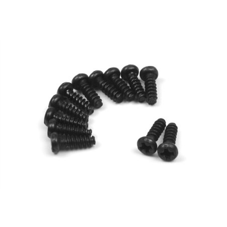Självgängande skruvar med koniskt huvud 6x8mm (12 st)