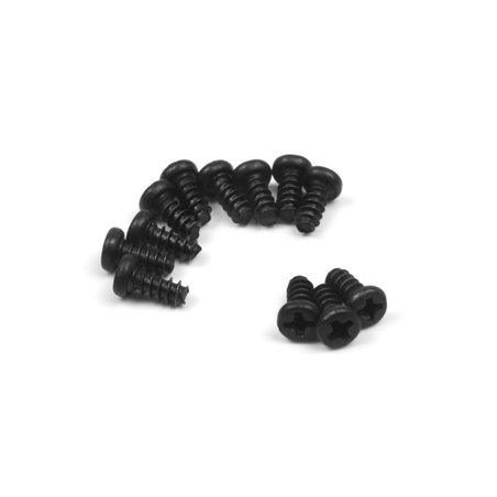 Självgängande skruvar med koniskt huvud 6x6mm (12 st)