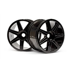 7 Spoke Black Chrome Trophy Truggy Wheel