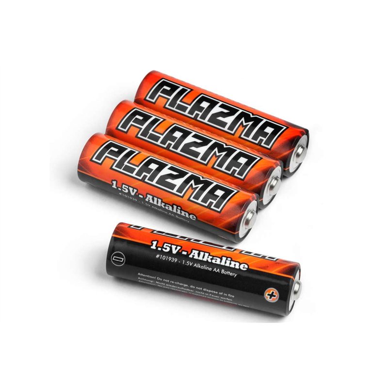 Hpi Plazma 1.5V AA Alkaline Battery (4Pcs)
