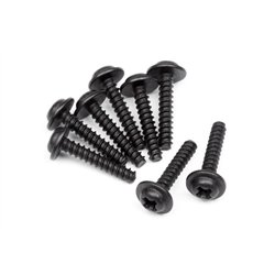 Tp. Flanged Screw M3X15Mm (8Pcs)