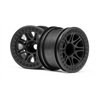 Split 8 Truck Wheel (Black/2Pcs)
