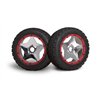 Super Star Wheel Shiny Chrome (120X60Mm/2Pcs/)