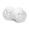 Super Star Wheel White (120X75Mm/2Pcs)