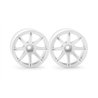 Work Emotion Xc8 Wheel 26Mm White (9Mm Offset)