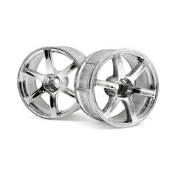 Lp32 Wheel Yokohama Avs Model T6 Chrome (2Pcs)