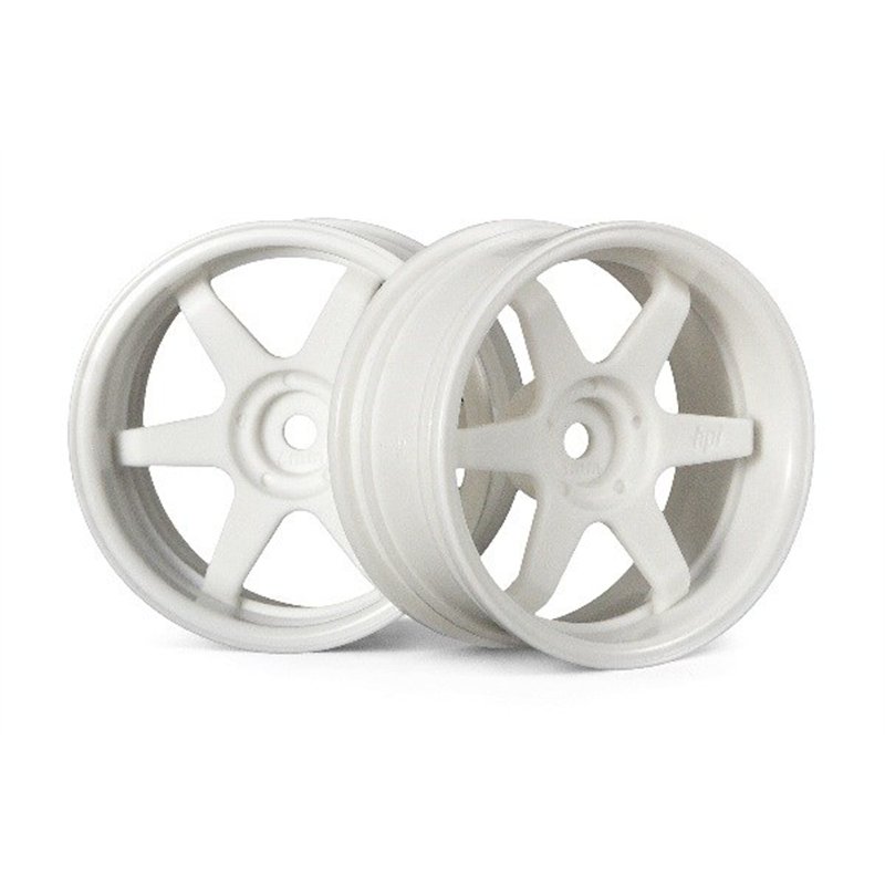 Te37 Wheel 26Mm White (6Mm Offset)