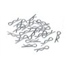 Body Pin (6Mm/Silver/Medium/20Pcs)