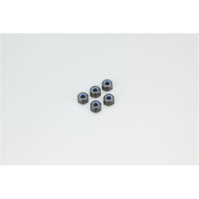 NYLON LOCK NUTS M3 x3.3 (5)