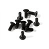 Flat Head Screw M3X8Mm (Hex Socket/10Pcs)