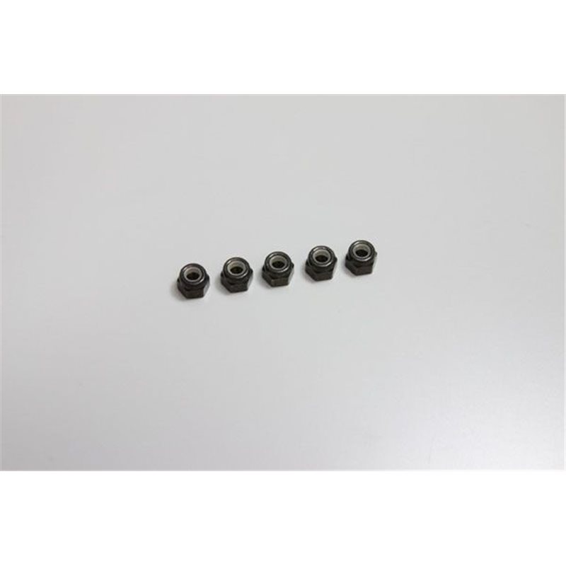 NYLON LOCK NUTS M4 x5.5 (5)