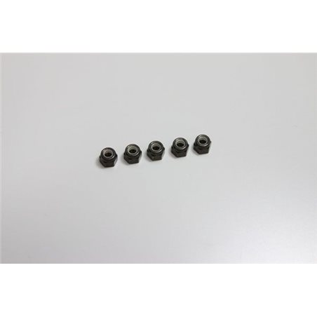 NYLON LOCK NUTS M4 x5.5 (5)