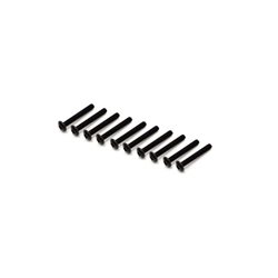 BIND HEAD 2.6X18MM METALLIC SCREWS (10)