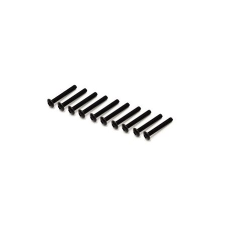 BIND HEAD 2.6X18MM METALLIC SCREWS (10)