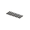 BIND HEAD 2.6X18MM METALLIC SCREWS (10)
