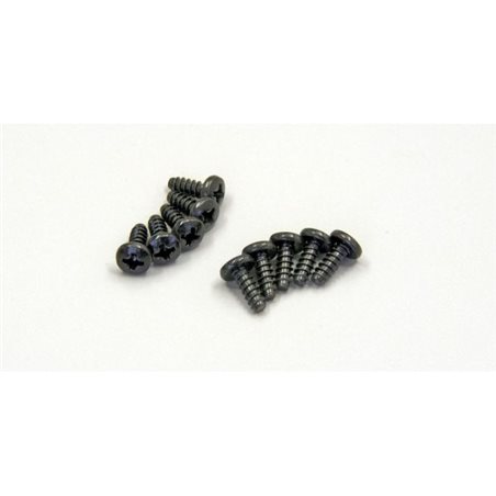 BIND HEAD 3X8MM TP SCREWS (10)