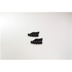 BIND HEAD 3X16MM METALLIC SCREWS (10)