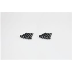 BIND HEAD 4X20MM METALLIC SCREWS (10)