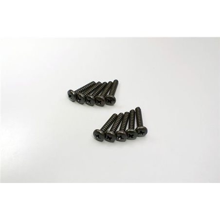 BIND HEAD 4X20MM TP SCREWS (10)
