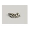 HEX BUTTON SCREWS 2.6X6MM (5) TITANIUM