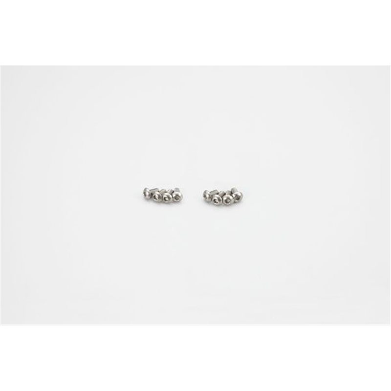 HEX TITAN BUTTON SCREWS 3X6MM (8)