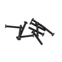 FLAT HEAD SCREW M3x25mm (HEX SOCKET/10pcs)