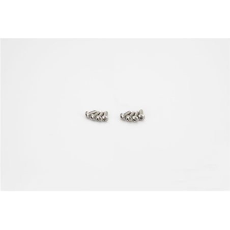 HEX TITAN BUTTON SCREWS 3X8MM (8)
