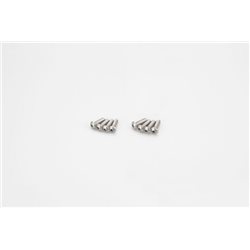 HEX TITAN BUTTON SCREWS 3X10MM (8)