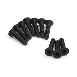 TP. FLAT HEAD SCREW M3x14mm (HEX SOCKET/10pcs)