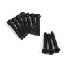 TP. FLAT HEAD SCREW M3x25mm (HEX SOCKET/10pcs)