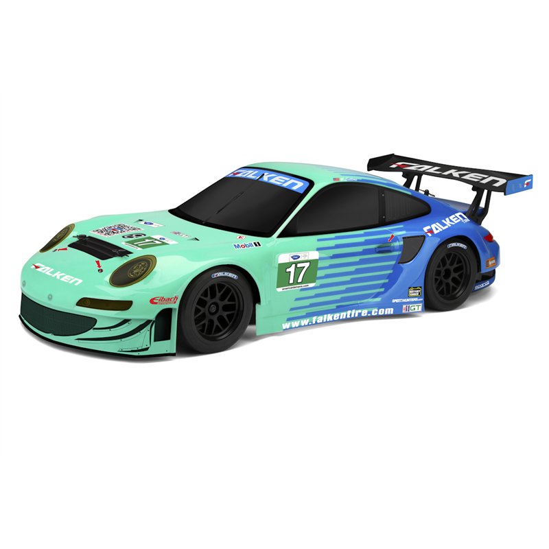 Porsche 911 GT3 RSR Falken Painted (206mm/210mm)