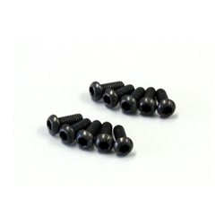 HEX BUTTON SCREWS 4X12MM (6)