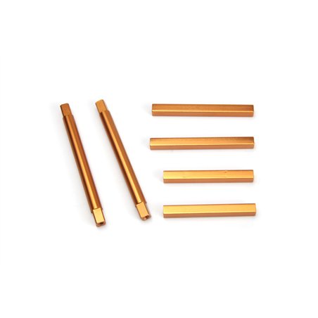 Aluminum Chassis Brace Set (Orange)
