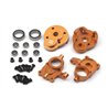 Aluminum Portal Steering Spindle Set (Orange)