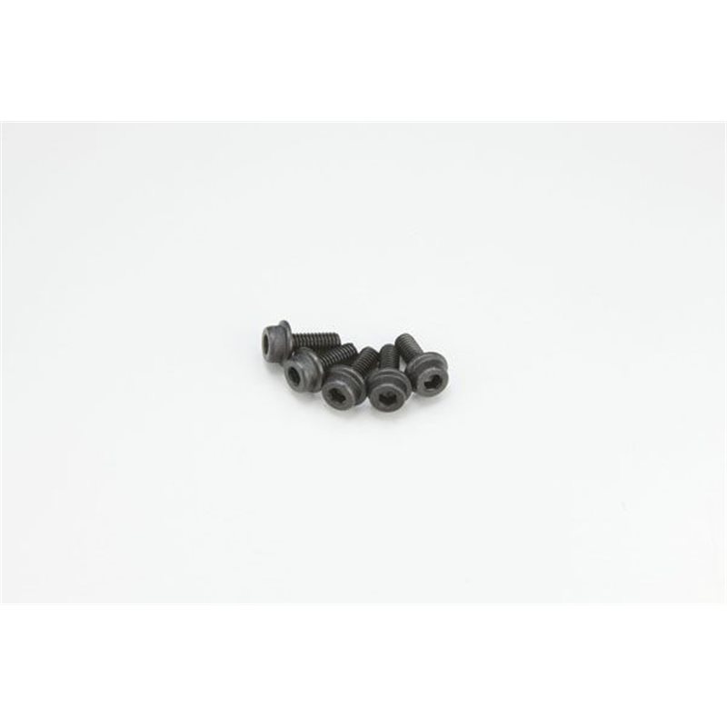 METALLIC FLANGED CAP SCREW 4X10MM (5)