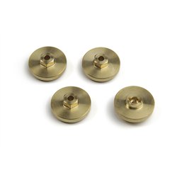 7mm Hex Hub Weight Set +4mm (Brass/4pcs)