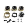 CS-10 Aluminum Wheel 1.2in (Black/4pcs)