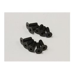 HEX FLAT-HEAD SCREWS 2.6X8MM (10)