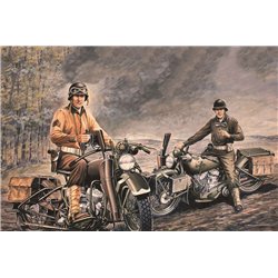 1:35 U.S. MOTORCYCLES WW3