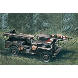 1:35 1/4 TON. 4x4 AMBULANCE JEEP