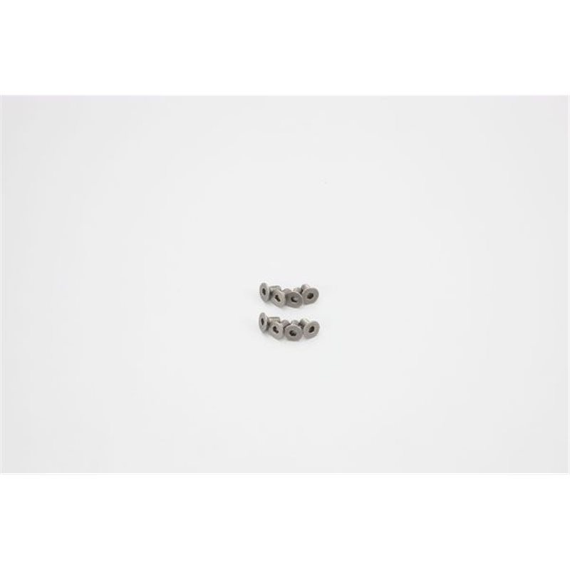 TITAN HEX FLAT HEAD SCREWS 3X6MM (8)