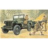 1:35 Willys MB Jeep with Trailer
