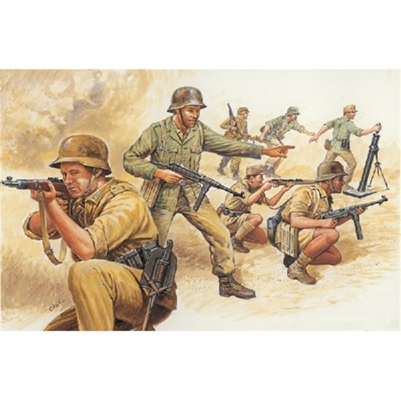 1:72 WWII- GERMAN AFRIKA CORPS