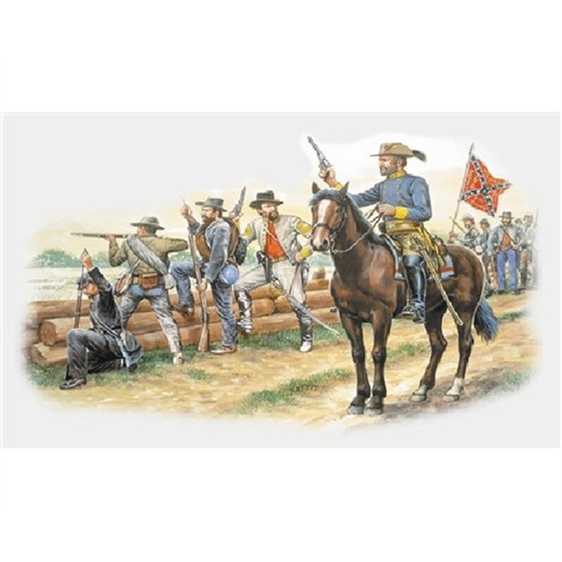 1:72 CONFEDERATE TROOPS (AMERICAN CIVIL WAR)