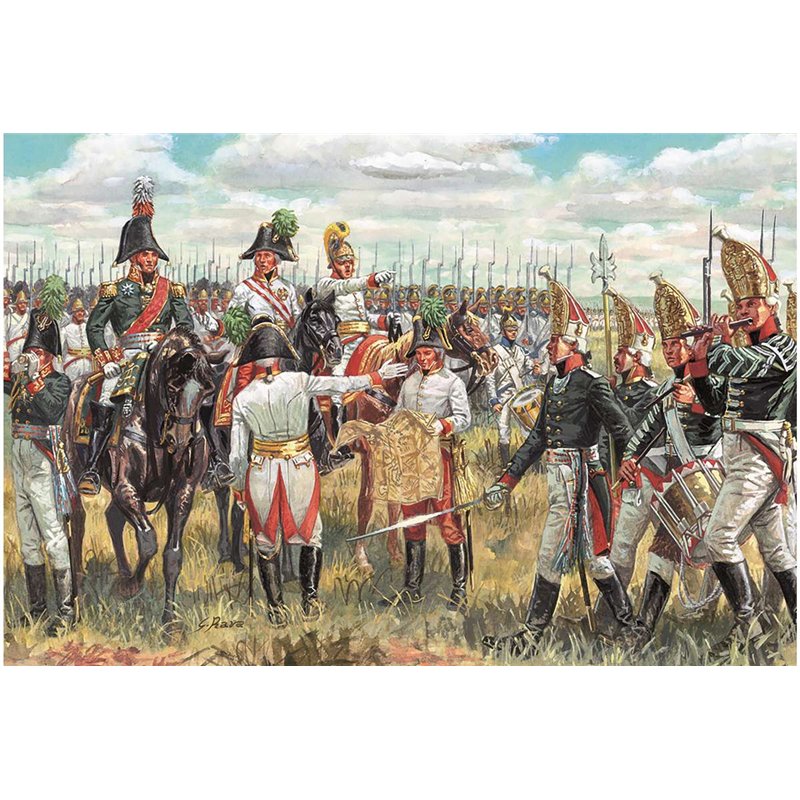 1:72 Austrian & Russian General Staff.