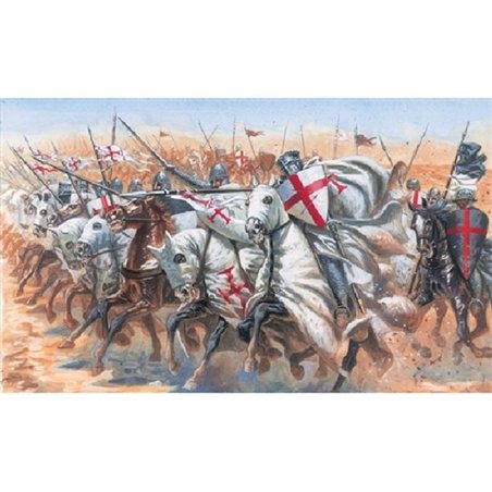 1:72 TEMPLAR KNIGHTS (MEDIEVAL ERA)