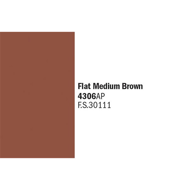 Flat Medium Brown