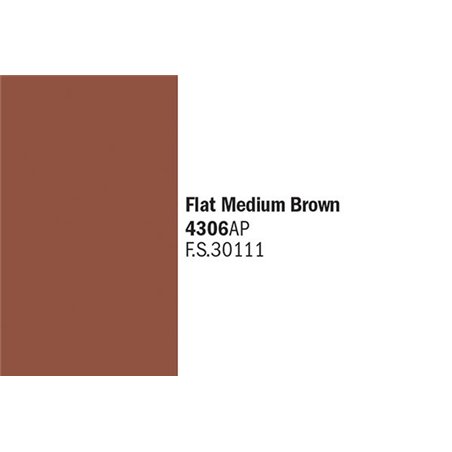 Flat Medium Brown