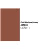 Flat Medium Brown