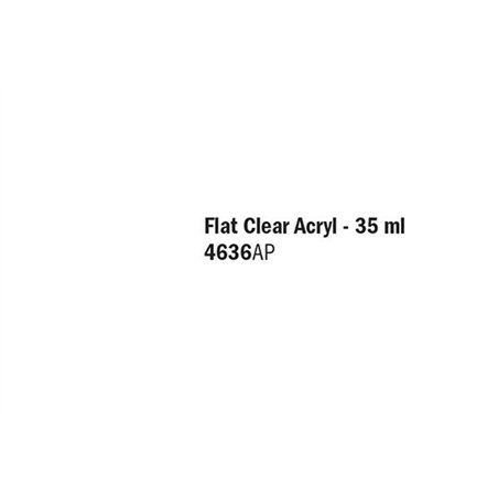 Flat Clear Acryl 35 ml